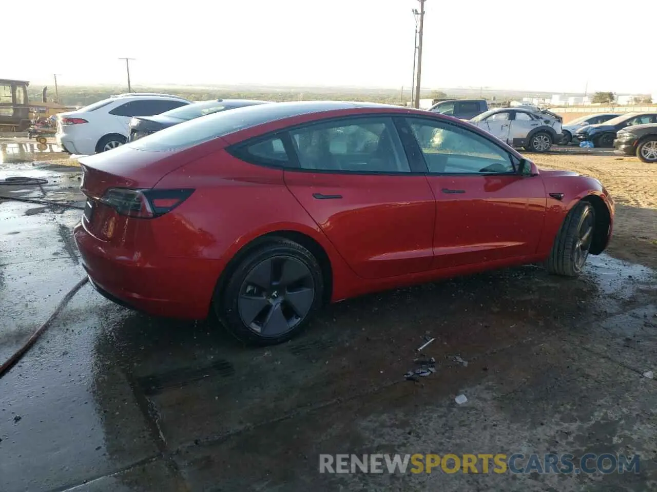 3 fotografías del automóvil dañado 5YJ3E1EA1PF452847 TESLA MODEL 3 2023