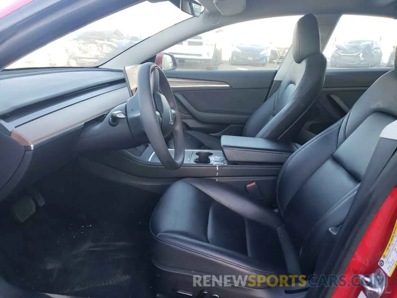 7 fotografías del automóvil dañado 5YJ3E1EA1PF452847 TESLA MODEL 3 2023