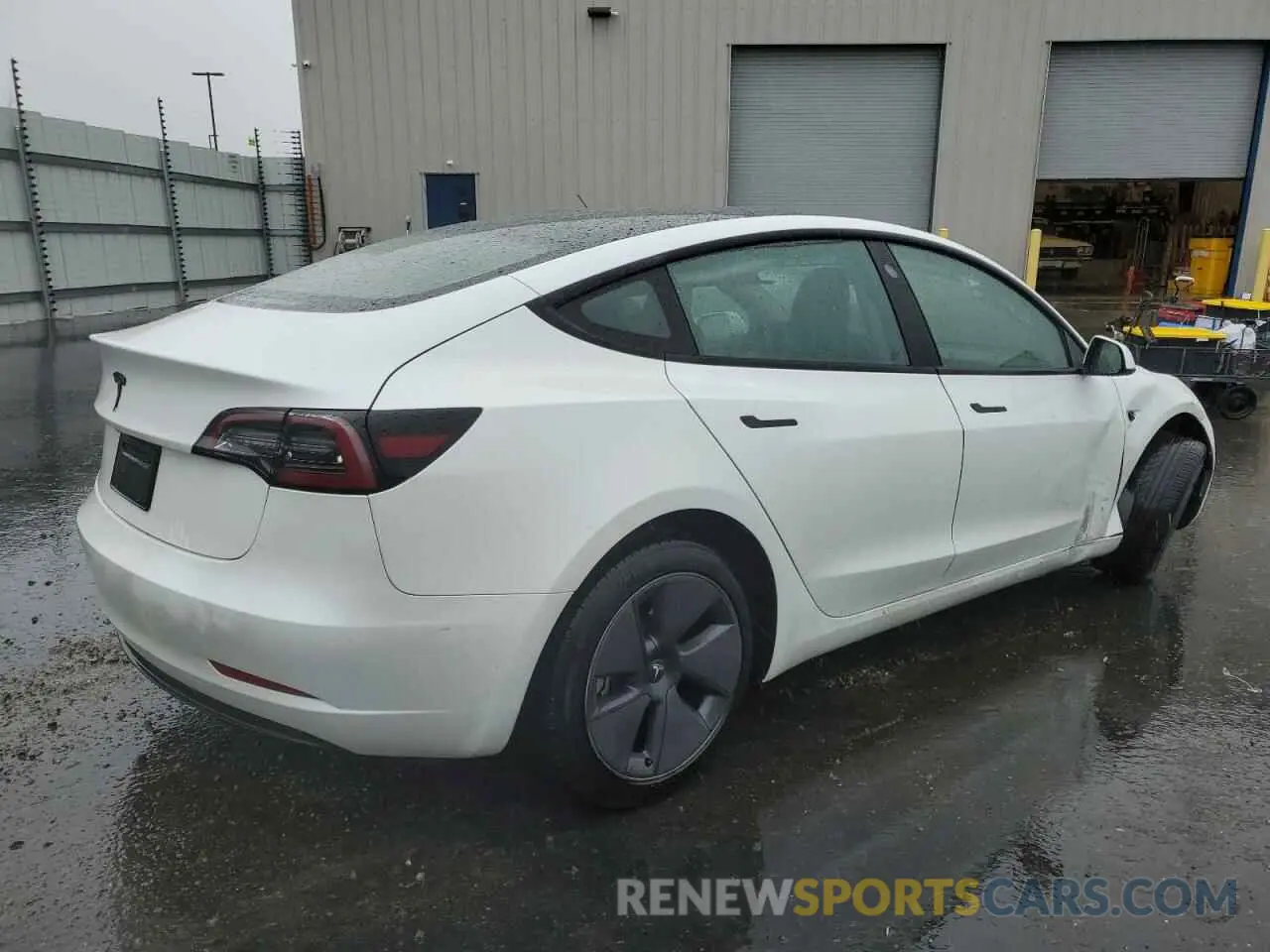 3 fotografías del automóvil dañado 5YJ3E1EA1PF453089 TESLA MODEL 3 2023
