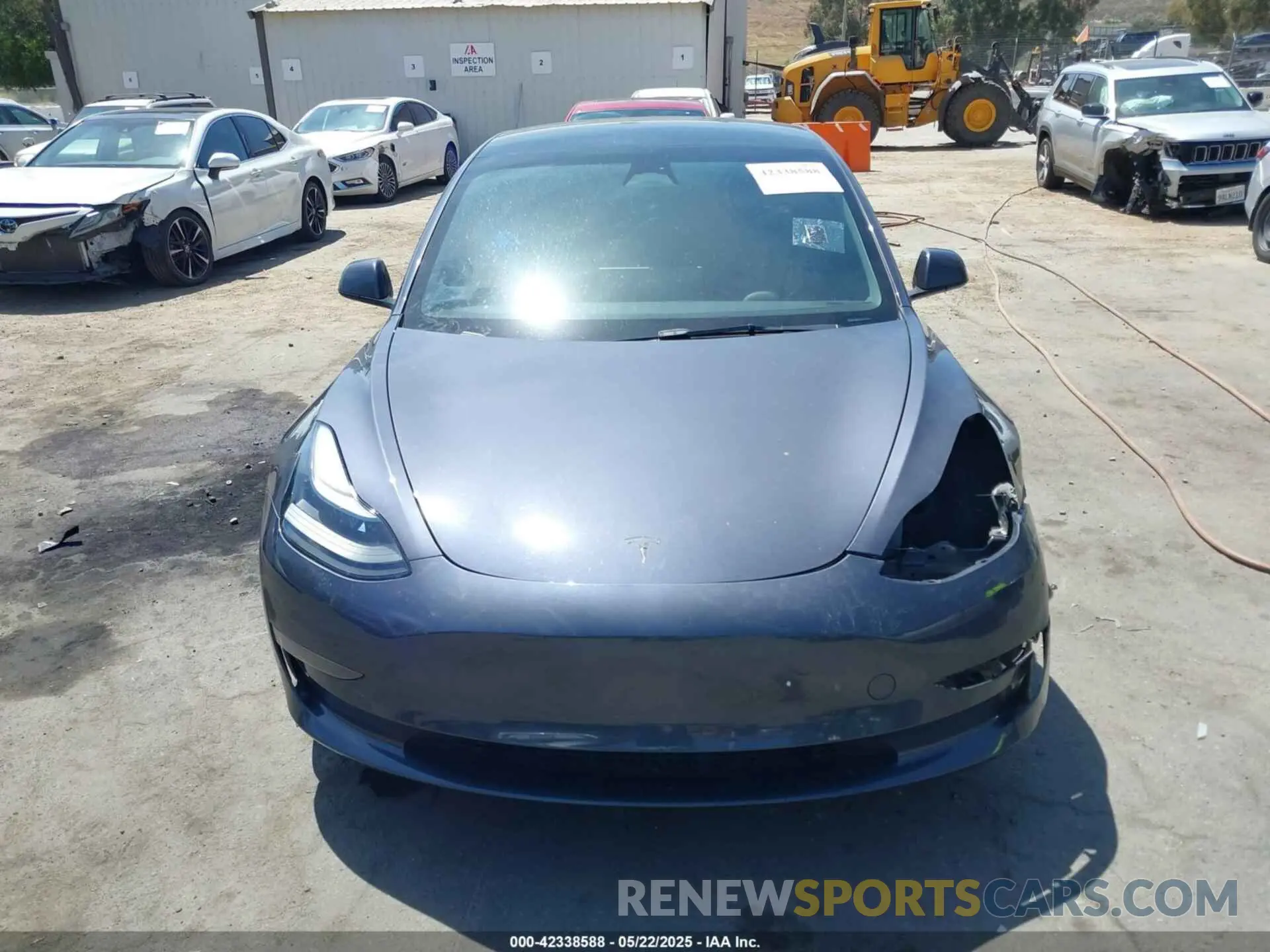 12 fotografías del automóvil dañado 5YJ3E1EA1PF464013 TESLA MODEL 3 2023