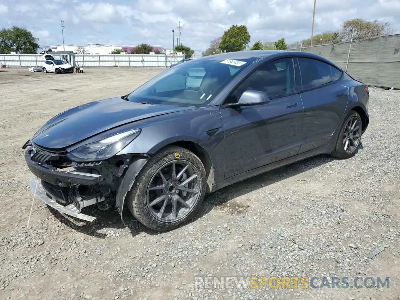 1 fotografías del automóvil dañado 5YJ3E1EA1PF465372 TESLA MODEL 3 2023