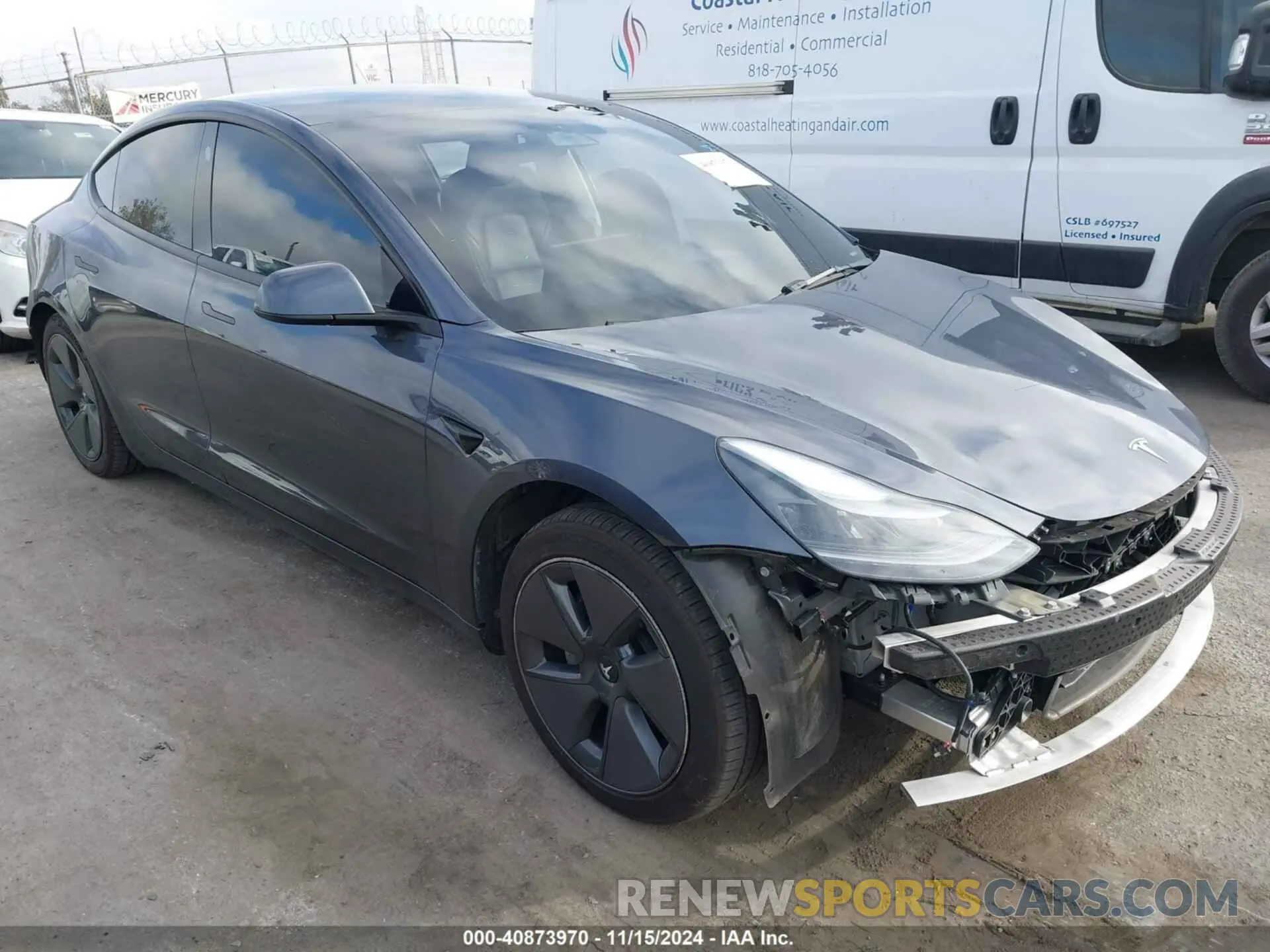 1 fotografías del automóvil dañado 5YJ3E1EA1PF489915 TESLA MODEL 3 2023
