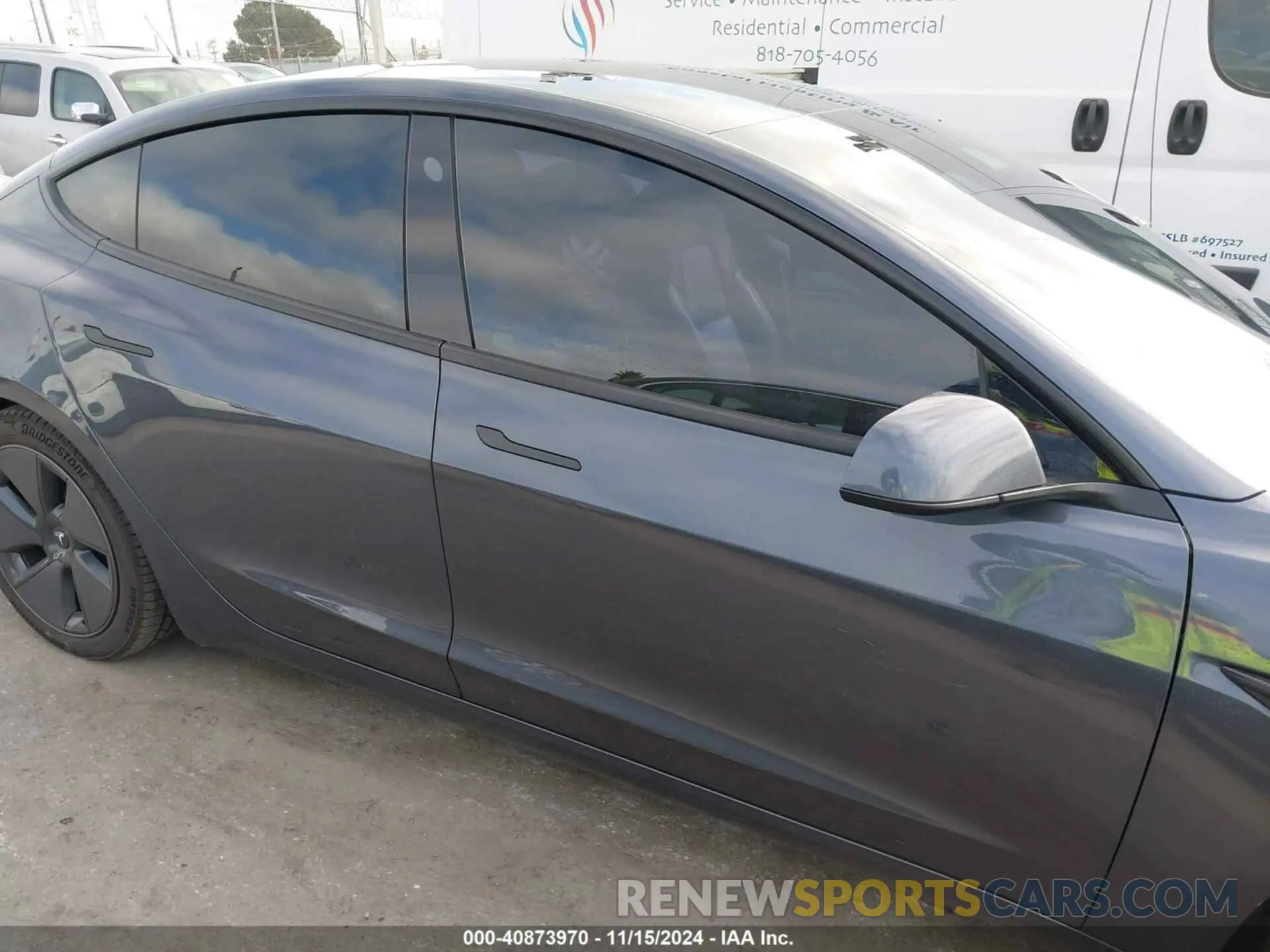 14 fotografías del automóvil dañado 5YJ3E1EA1PF489915 TESLA MODEL 3 2023