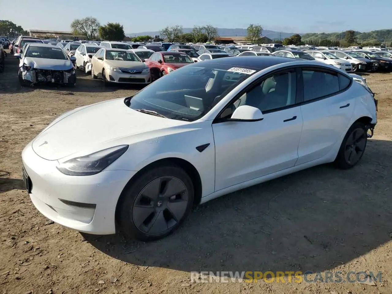 1 fotografías del automóvil dañado 5YJ3E1EA1PF497920 TESLA MODEL 3 2023