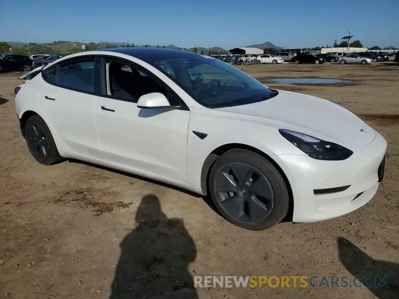 4 fotografías del automóvil dañado 5YJ3E1EA1PF497920 TESLA MODEL 3 2023