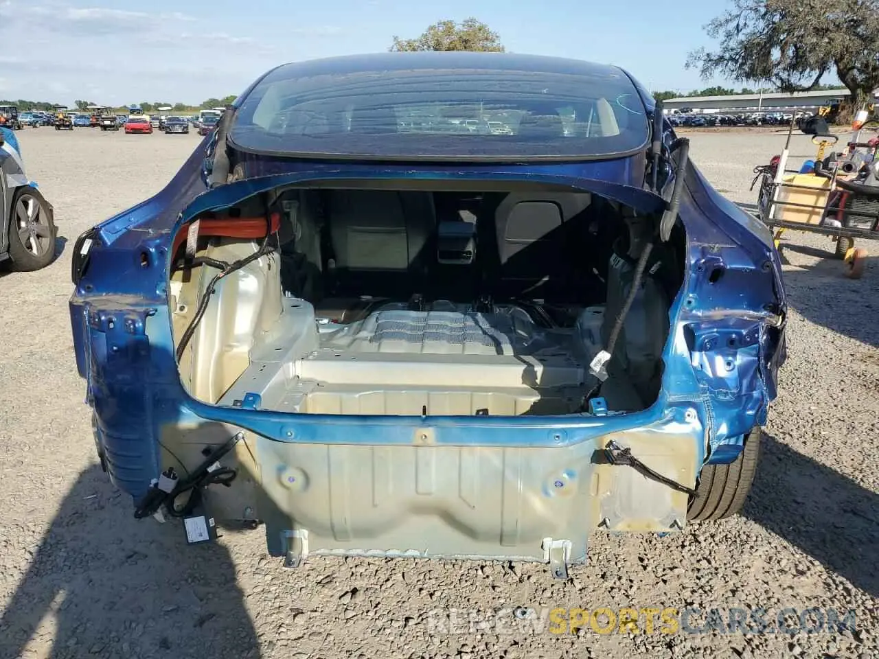 6 fotografías del automóvil dañado 5YJ3E1EA1PF501464 TESLA MODEL 3 2023