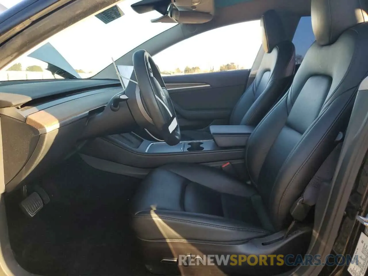 7 fotografías del automóvil dañado 5YJ3E1EA1PF504073 TESLA MODEL 3 2023