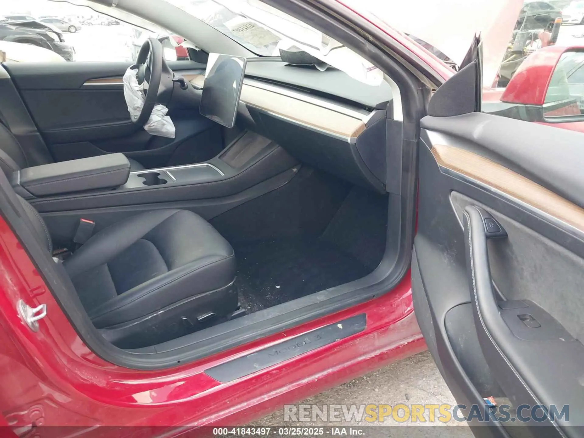 5 fotografías del automóvil dañado 5YJ3E1EA1PF509094 TESLA MODEL 3 2023