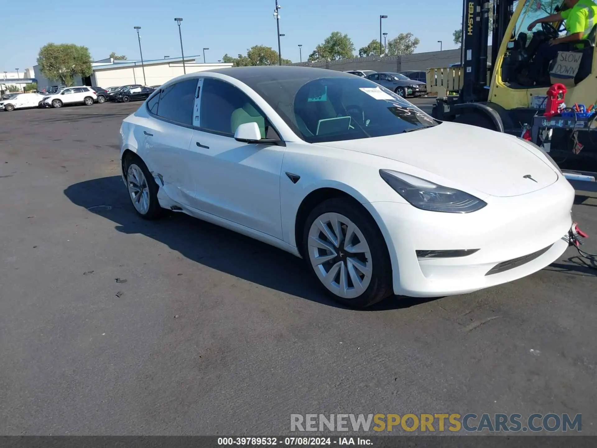 13 fotografías del automóvil dañado 5YJ3E1EA1PF513405 TESLA MODEL 3 2023