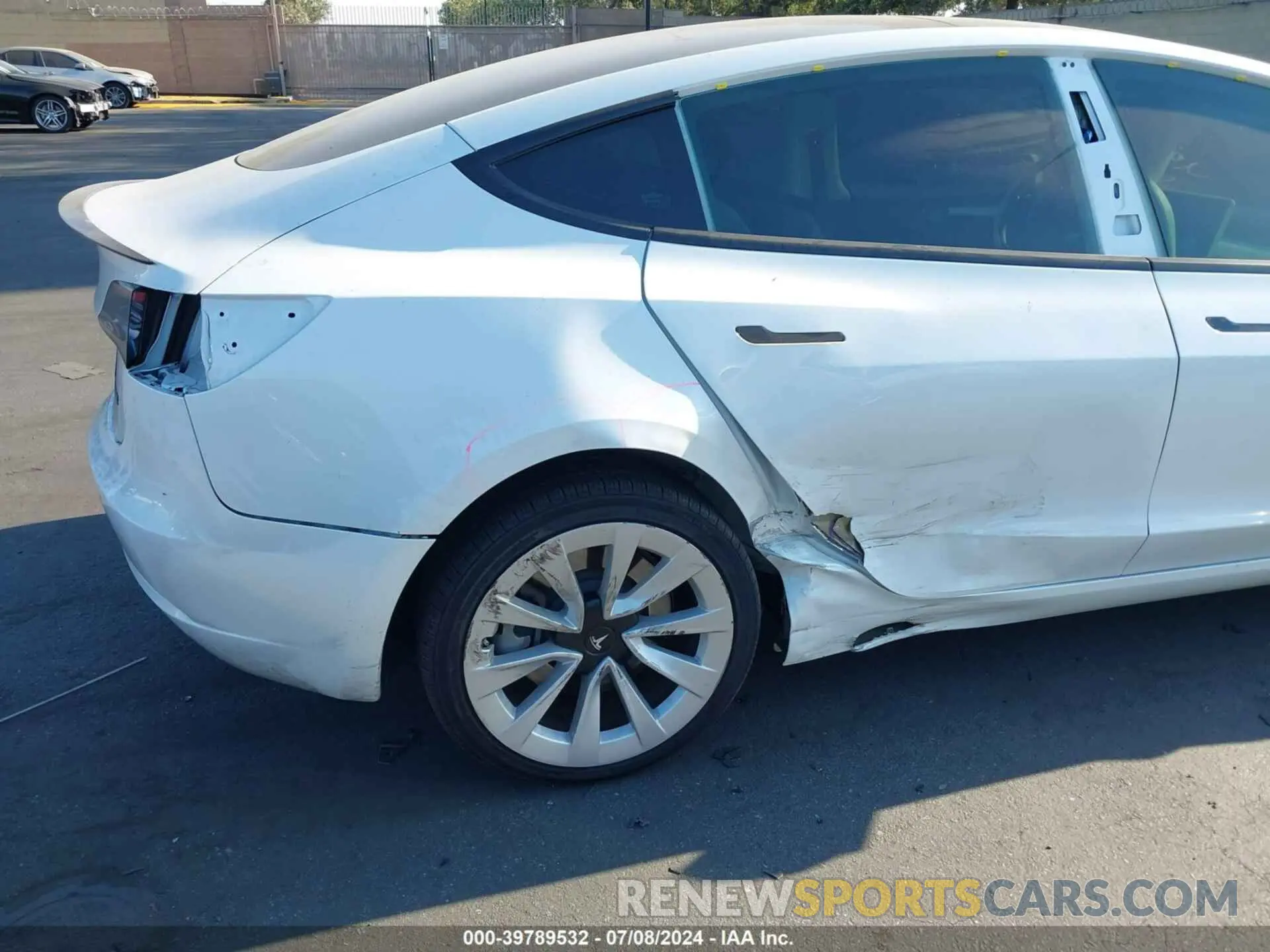 6 fotografías del automóvil dañado 5YJ3E1EA1PF513405 TESLA MODEL 3 2023