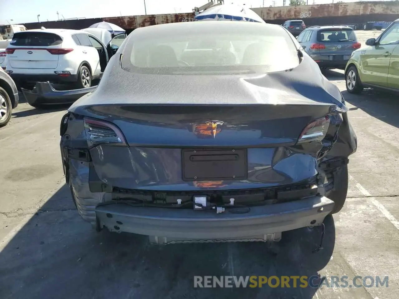6 fotografías del automóvil dañado 5YJ3E1EA1PF540880 TESLA MODEL 3 2023