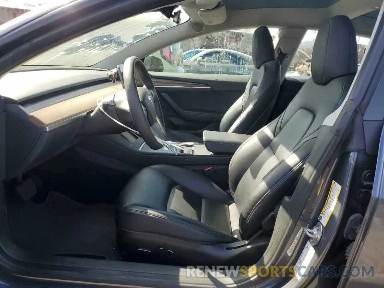 7 fotografías del automóvil dañado 5YJ3E1EA1PF540880 TESLA MODEL 3 2023