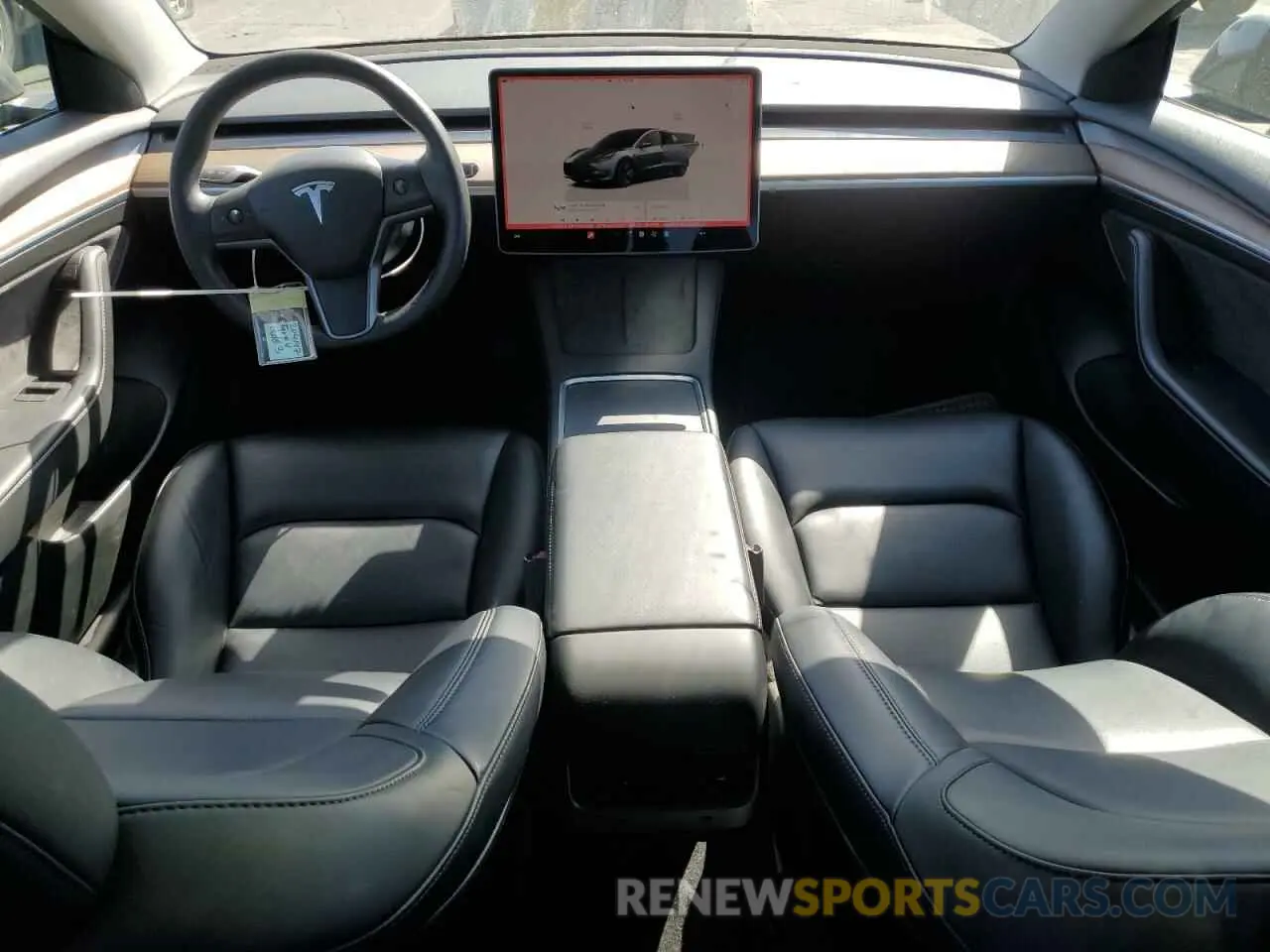 8 fotografías del automóvil dañado 5YJ3E1EA1PF540880 TESLA MODEL 3 2023