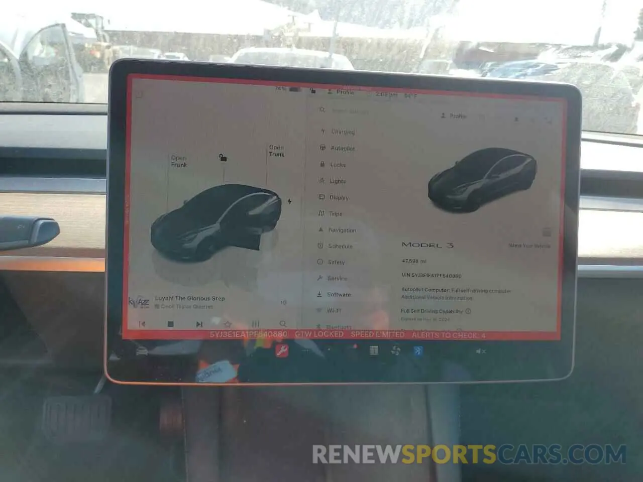 9 fotografías del automóvil dañado 5YJ3E1EA1PF540880 TESLA MODEL 3 2023