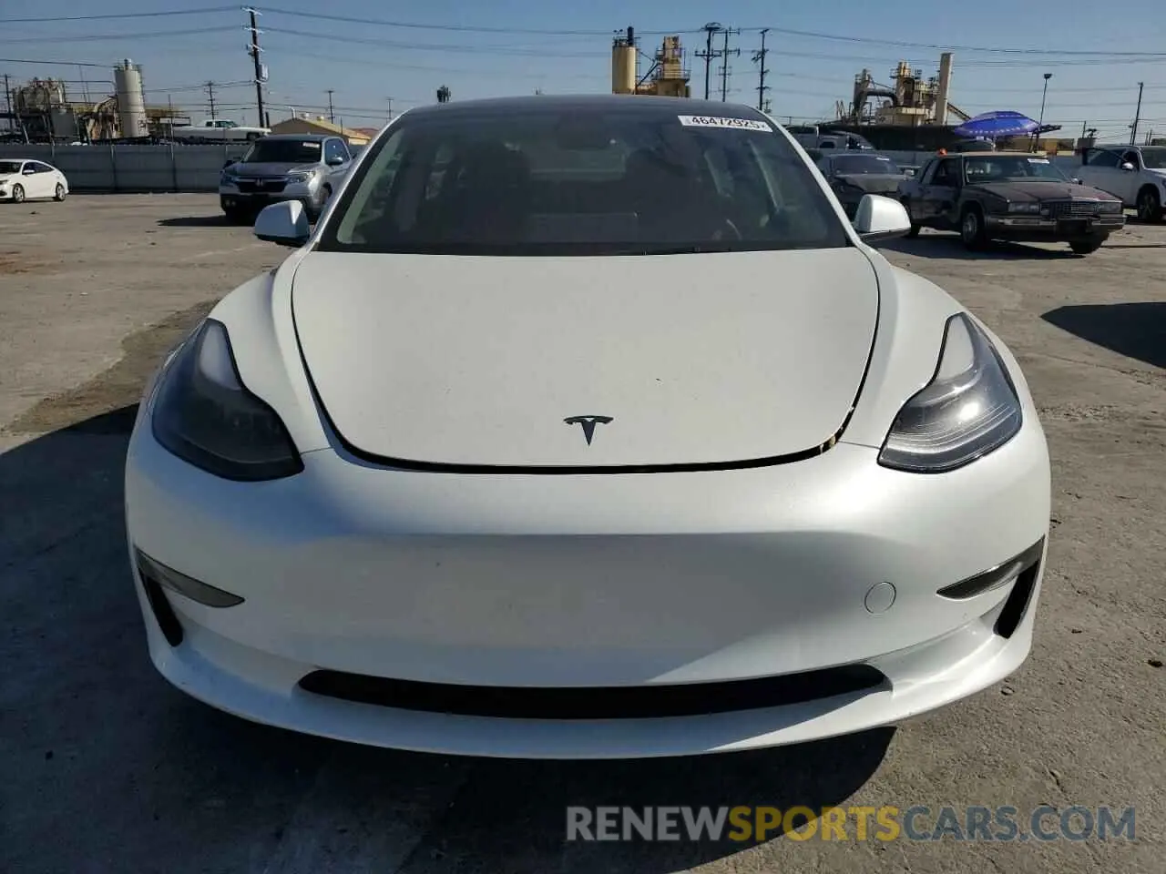 5 fotografías del automóvil dañado 5YJ3E1EA1PF546534 TESLA MODEL 3 2023