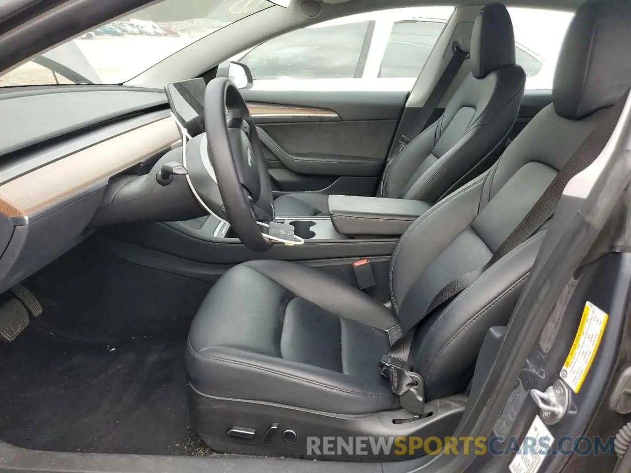 7 fotografías del automóvil dañado 5YJ3E1EA1PF554391 TESLA MODEL 3 2023