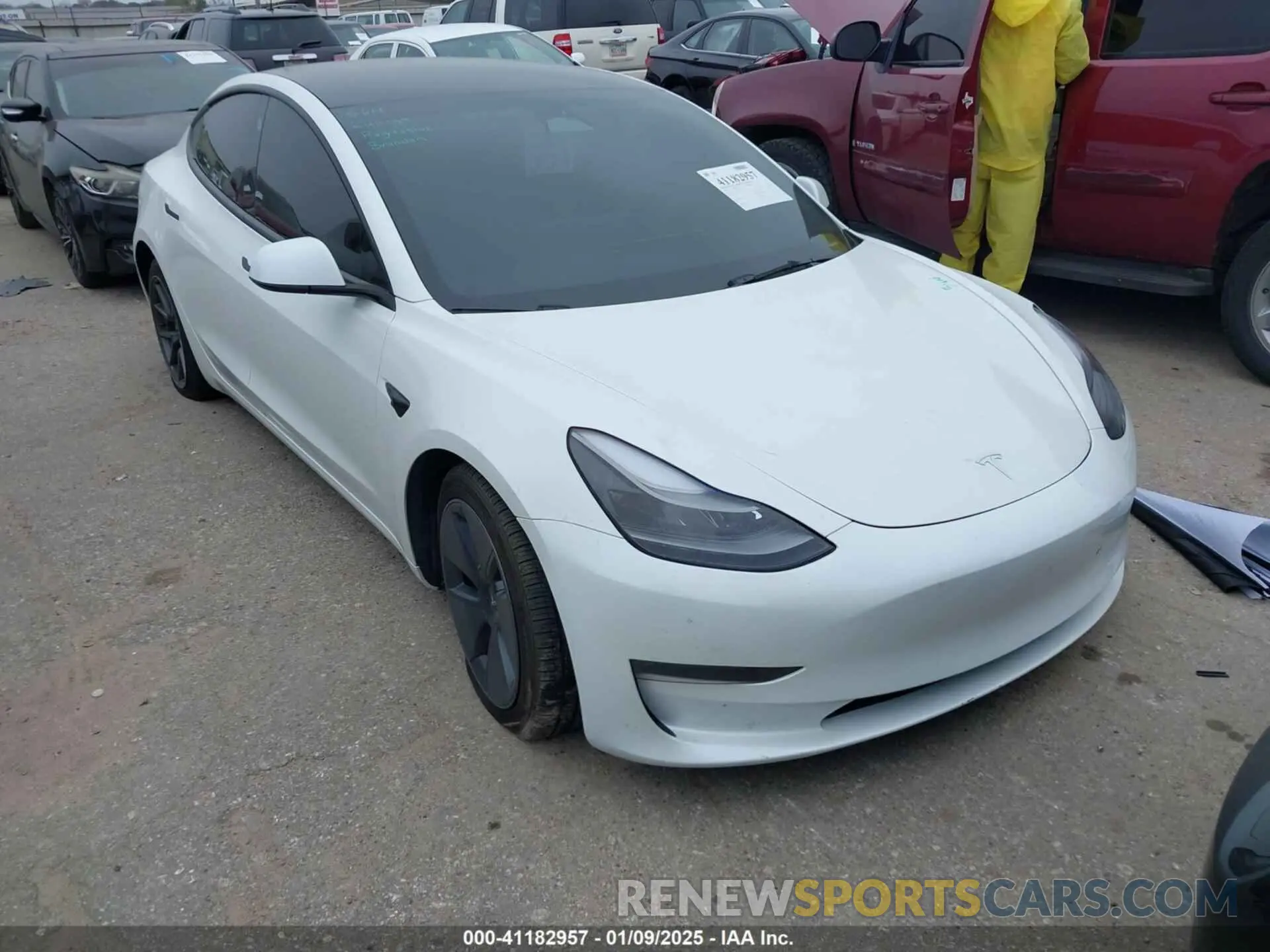 1 fotografías del automóvil dañado 5YJ3E1EA1PF567383 TESLA MODEL 3 2023