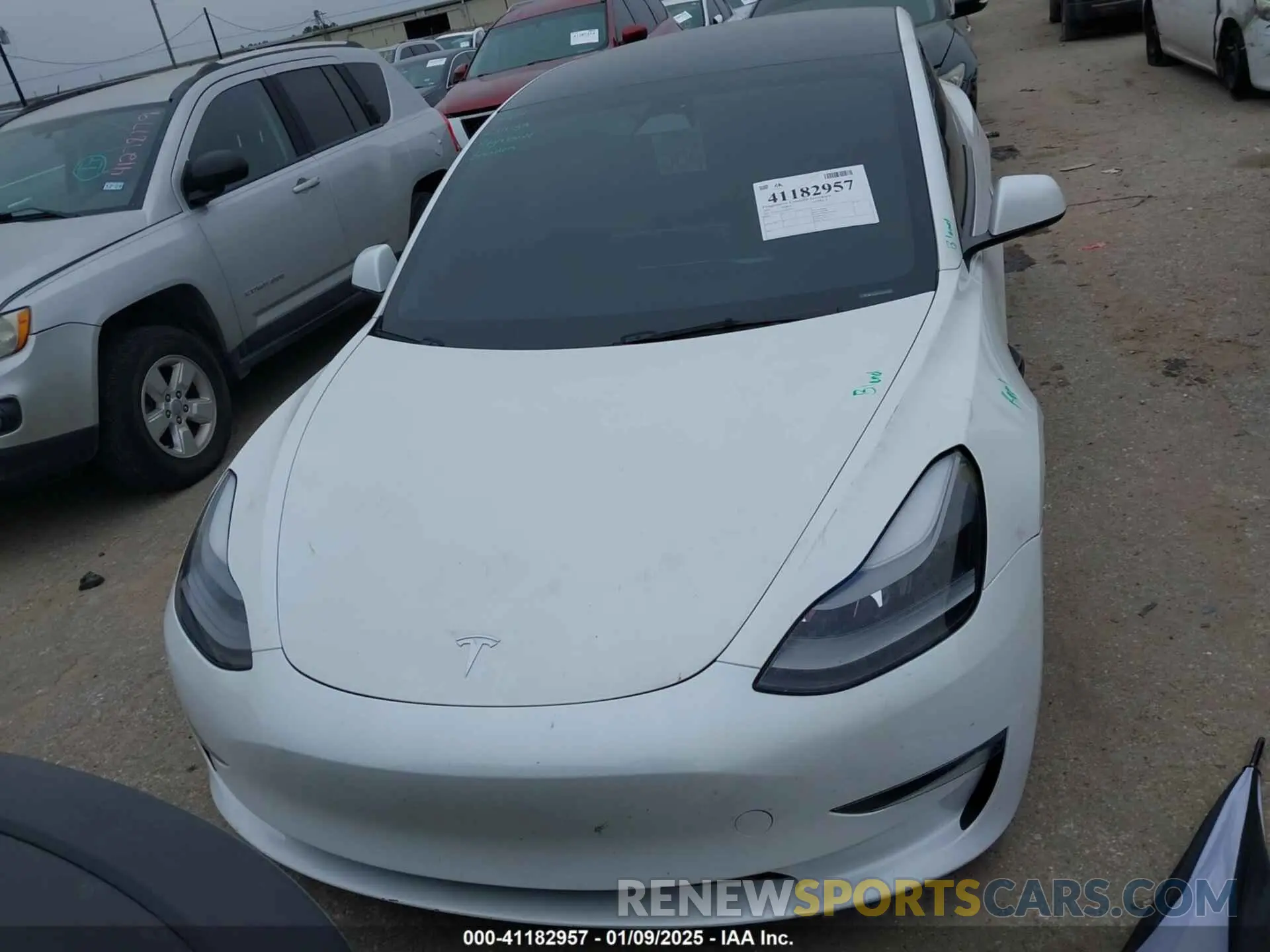 11 fotografías del automóvil dañado 5YJ3E1EA1PF567383 TESLA MODEL 3 2023