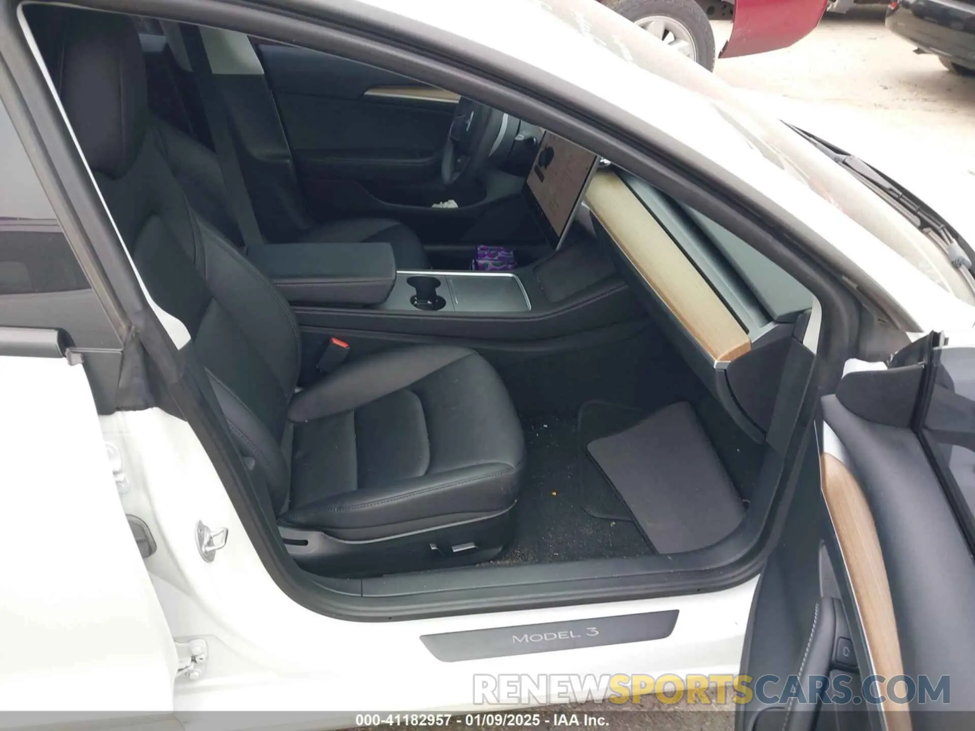 5 fotografías del automóvil dañado 5YJ3E1EA1PF567383 TESLA MODEL 3 2023