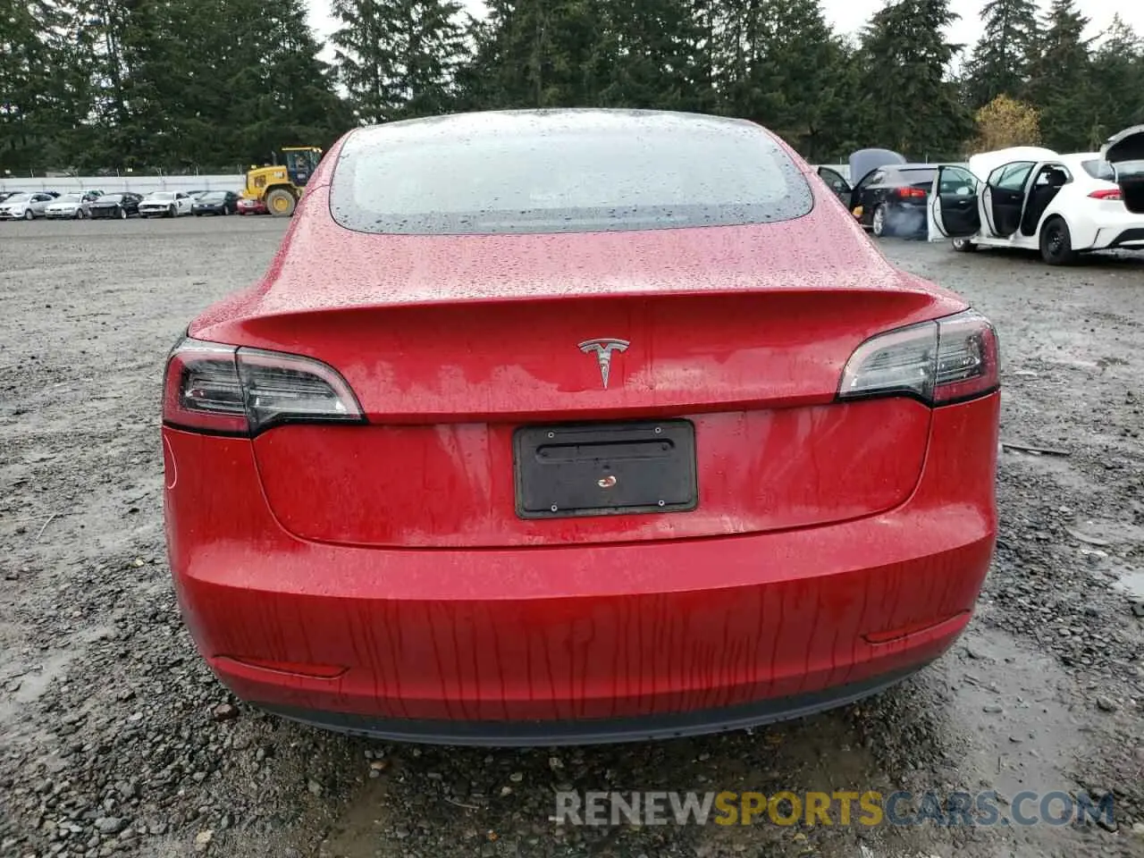 6 fotografías del automóvil dañado 5YJ3E1EA1PF567769 TESLA MODEL 3 2023