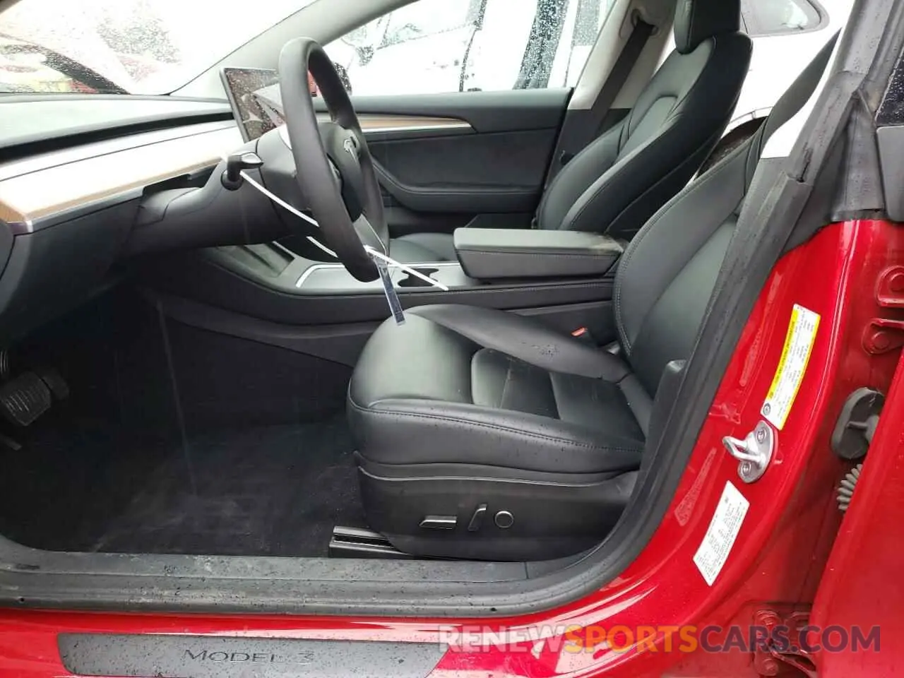 7 fotografías del automóvil dañado 5YJ3E1EA1PF567769 TESLA MODEL 3 2023