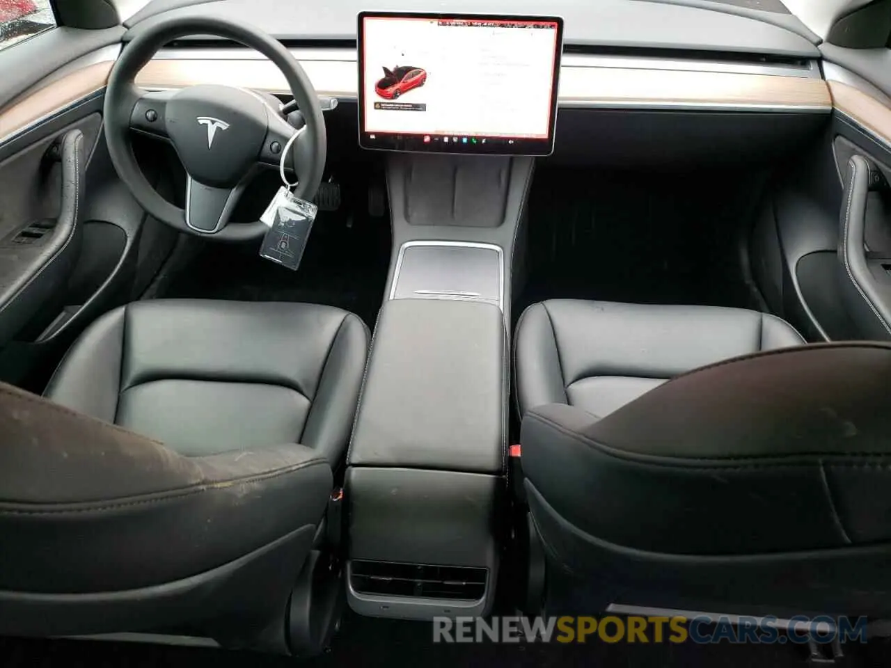 8 fotografías del automóvil dañado 5YJ3E1EA1PF567769 TESLA MODEL 3 2023
