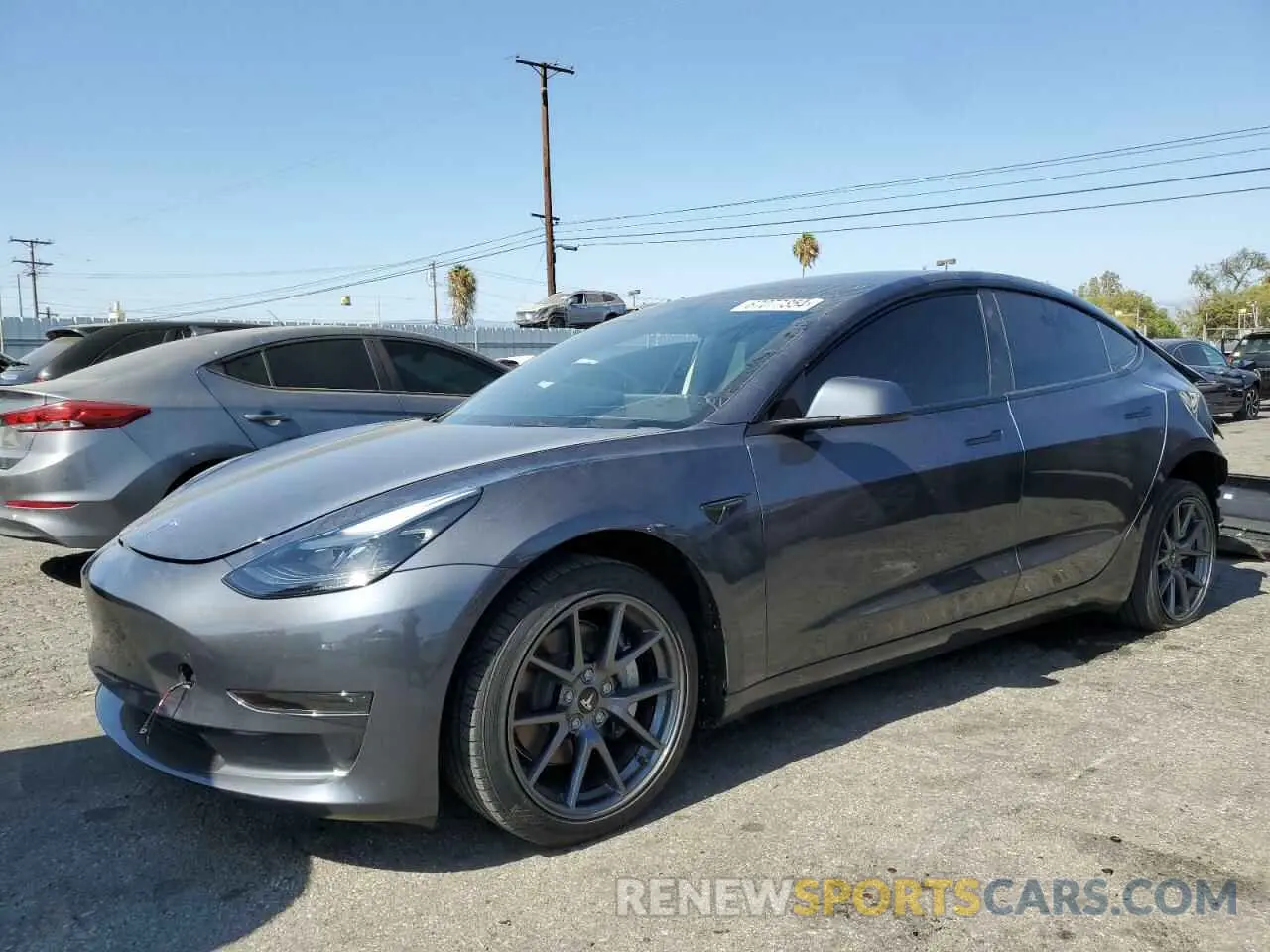 1 fotografías del automóvil dañado 5YJ3E1EA1PF568579 TESLA MODEL 3 2023
