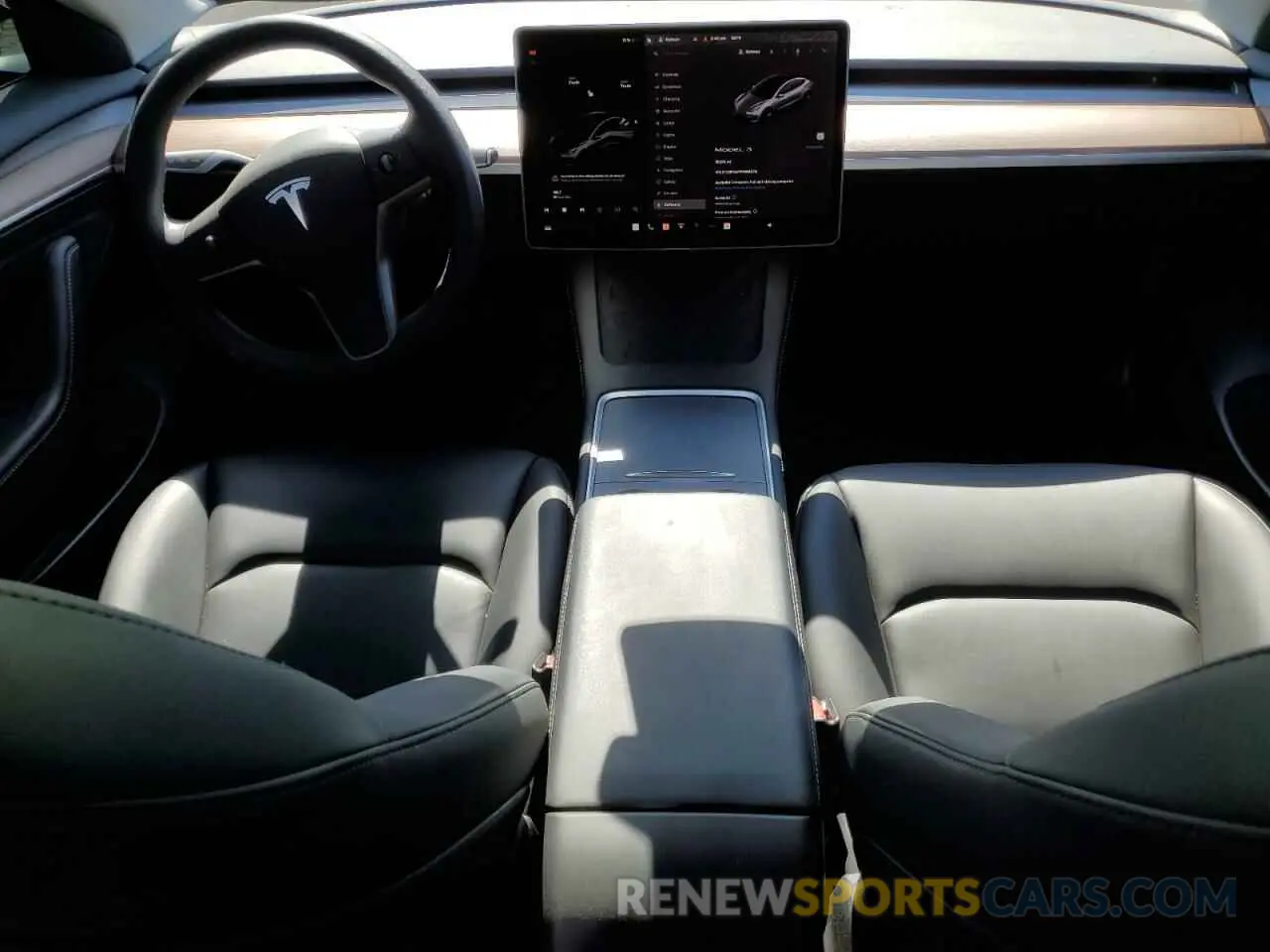 8 fotografías del automóvil dañado 5YJ3E1EA1PF568579 TESLA MODEL 3 2023