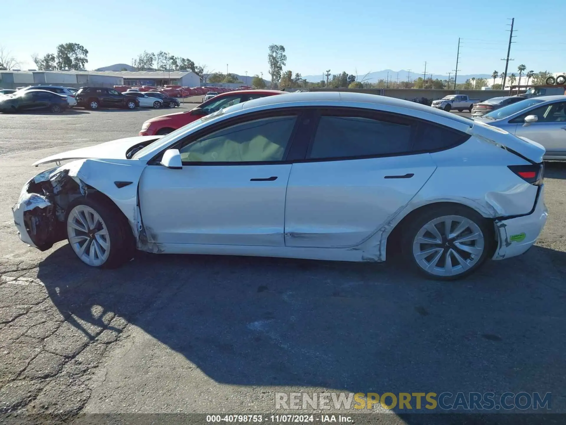 14 fotografías del automóvil dañado 5YJ3E1EA1PF569117 TESLA MODEL 3 2023