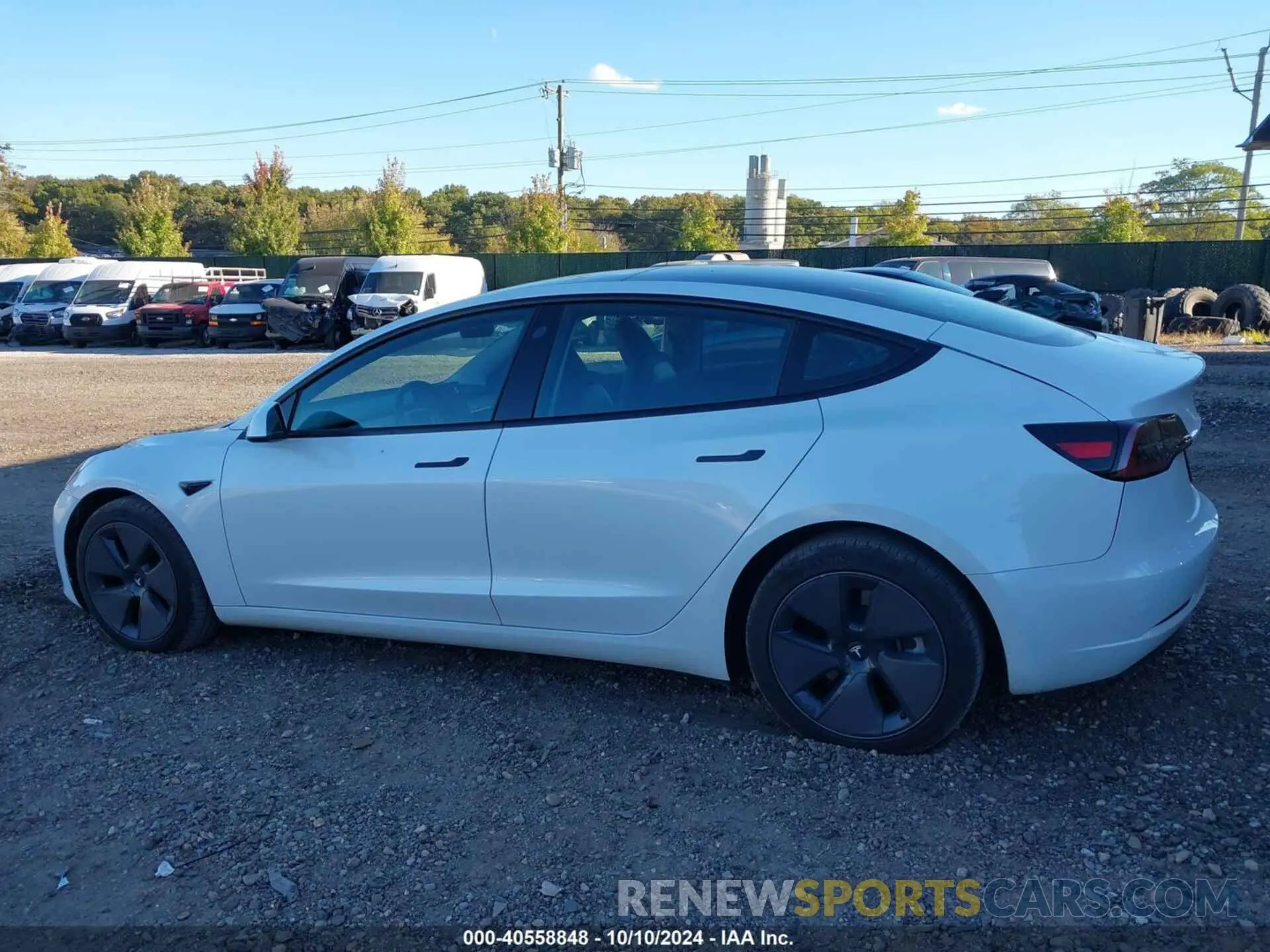 3 fotografías del automóvil dañado 5YJ3E1EA1PF570543 TESLA MODEL 3 2023