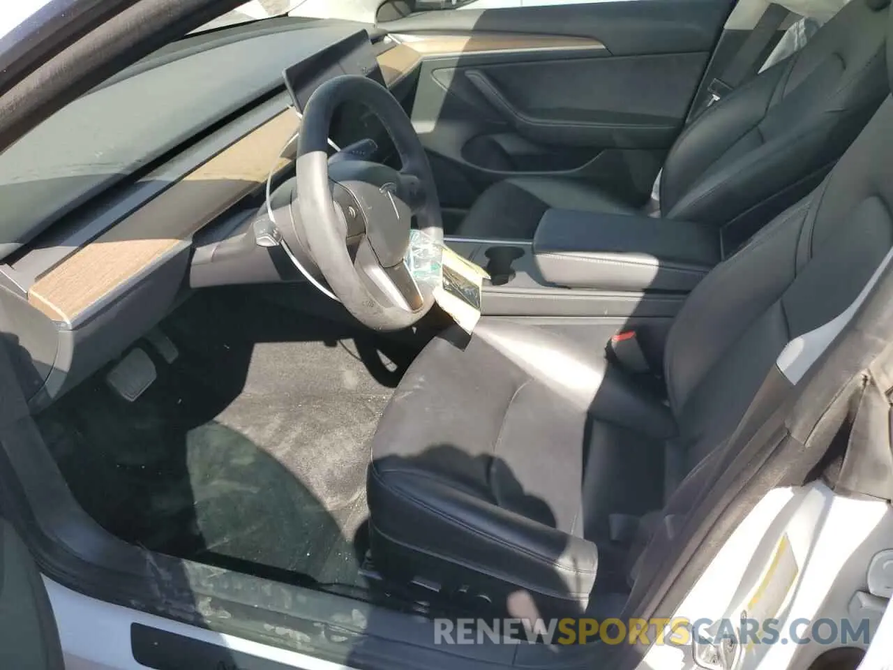 7 fotografías del automóvil dañado 5YJ3E1EA1PF587889 TESLA MODEL 3 2023