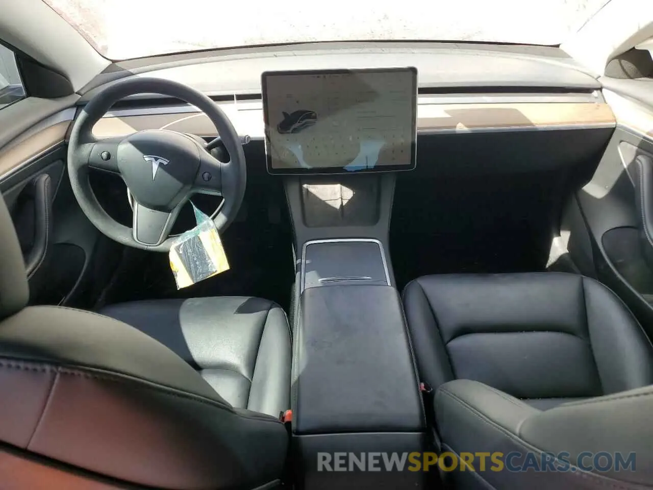 8 fotografías del automóvil dañado 5YJ3E1EA1PF587889 TESLA MODEL 3 2023