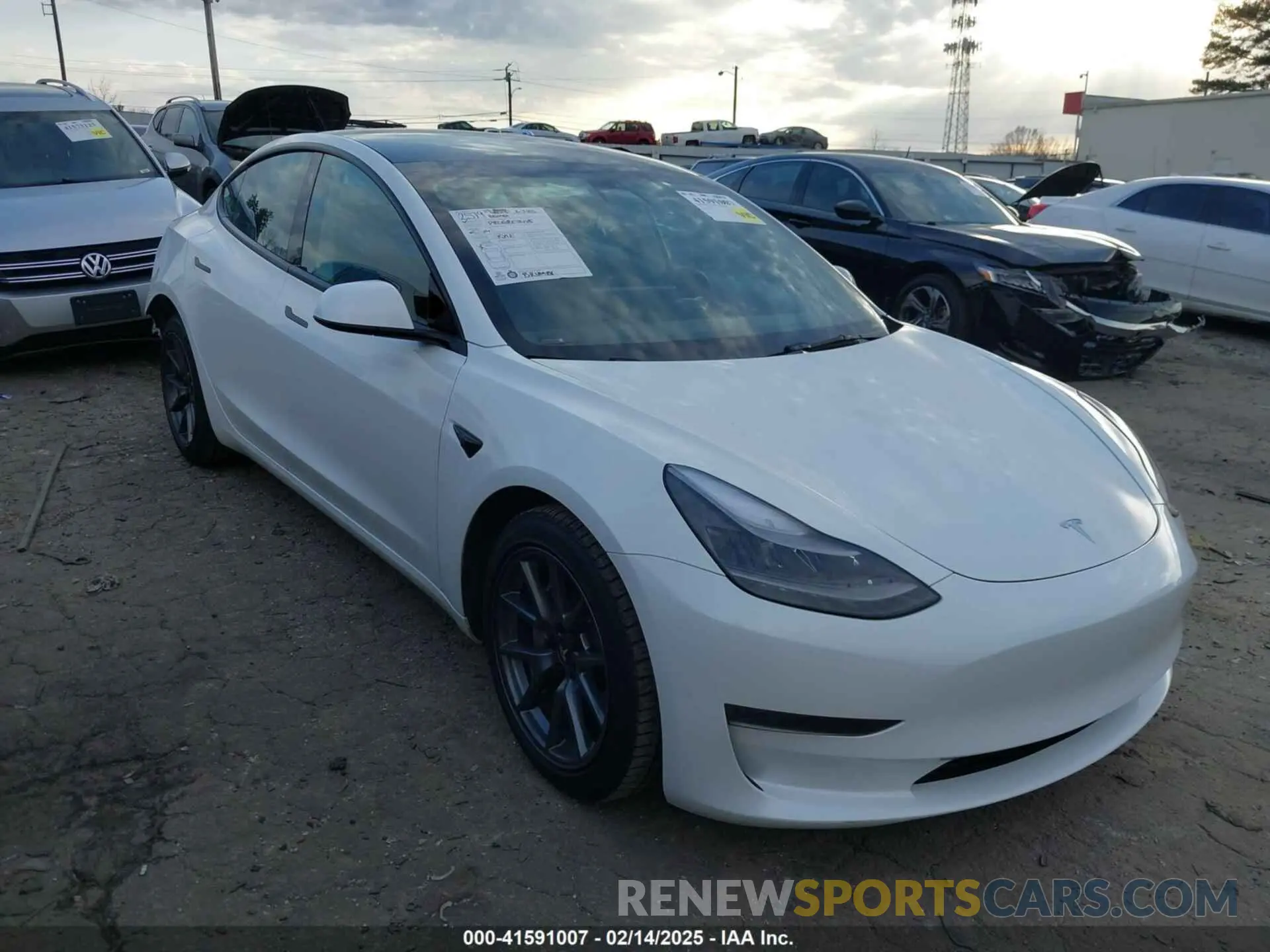 1 fotografías del automóvil dañado 5YJ3E1EA1PF600723 TESLA MODEL 3 2023