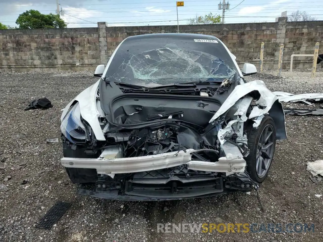 5 fotografías del automóvil dañado 5YJ3E1EA1PF600818 TESLA MODEL 3 2023