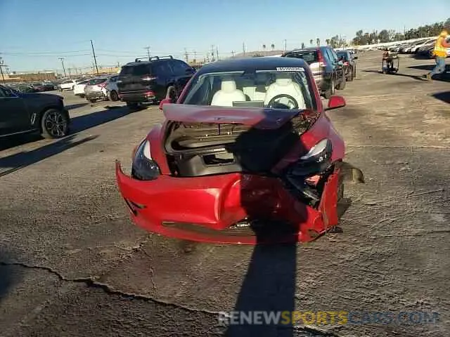 10 fotografías del automóvil dañado 5YJ3E1EA1PF616727 TESLA MODEL 3 2023