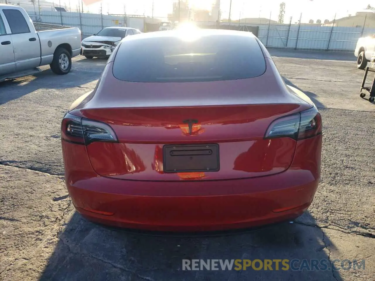 6 fotografías del automóvil dañado 5YJ3E1EA1PF616727 TESLA MODEL 3 2023