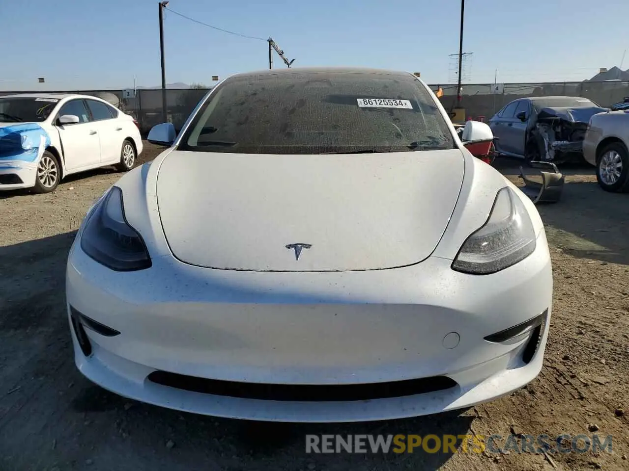 5 fotografías del automóvil dañado 5YJ3E1EA1PF616811 TESLA MODEL 3 2023