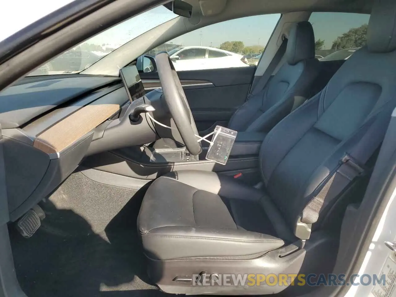 7 fotografías del automóvil dañado 5YJ3E1EA1PF616811 TESLA MODEL 3 2023
