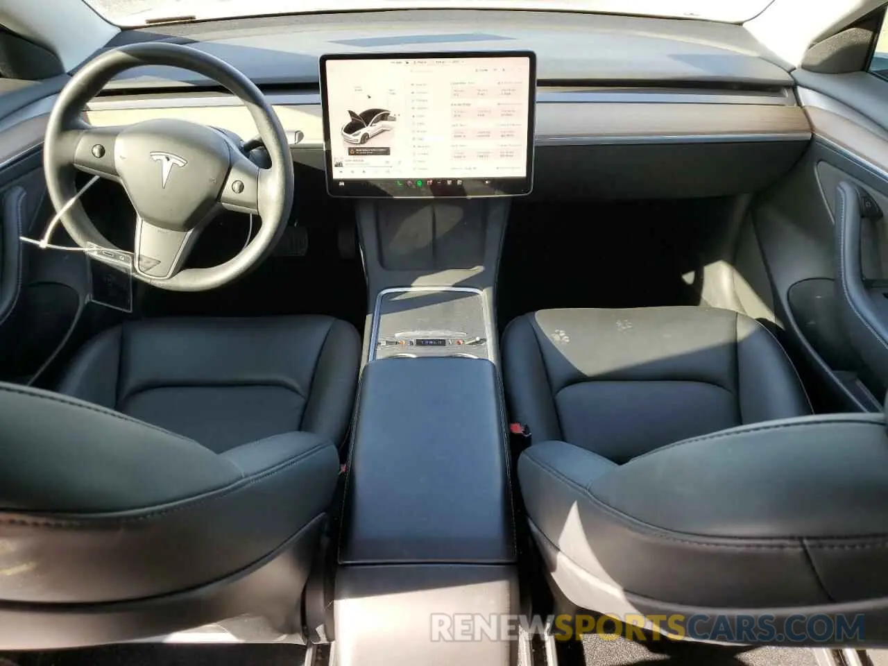 8 fotografías del automóvil dañado 5YJ3E1EA1PF616811 TESLA MODEL 3 2023
