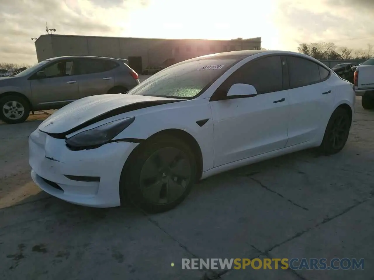 1 fotografías del automóvil dañado 5YJ3E1EA1PF619885 TESLA MODEL 3 2023