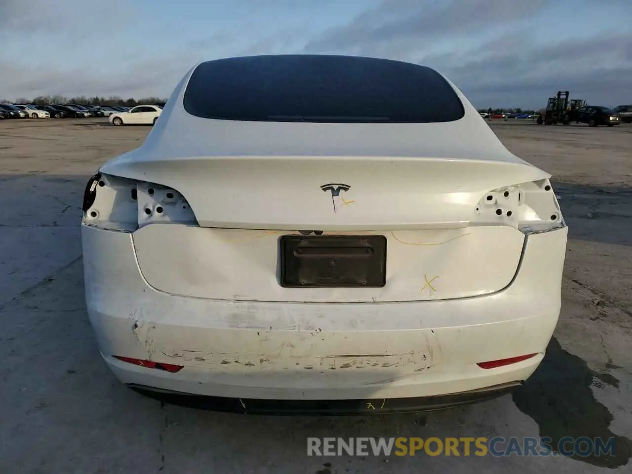 6 fotografías del automóvil dañado 5YJ3E1EA1PF619885 TESLA MODEL 3 2023