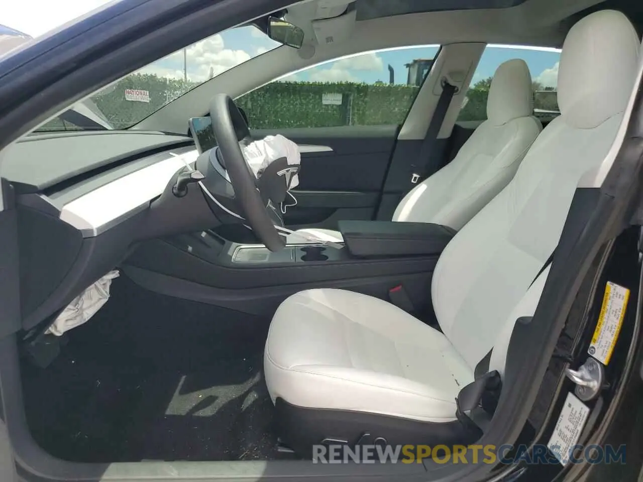 7 fotografías del automóvil dañado 5YJ3E1EA1PF639389 TESLA MODEL 3 2023