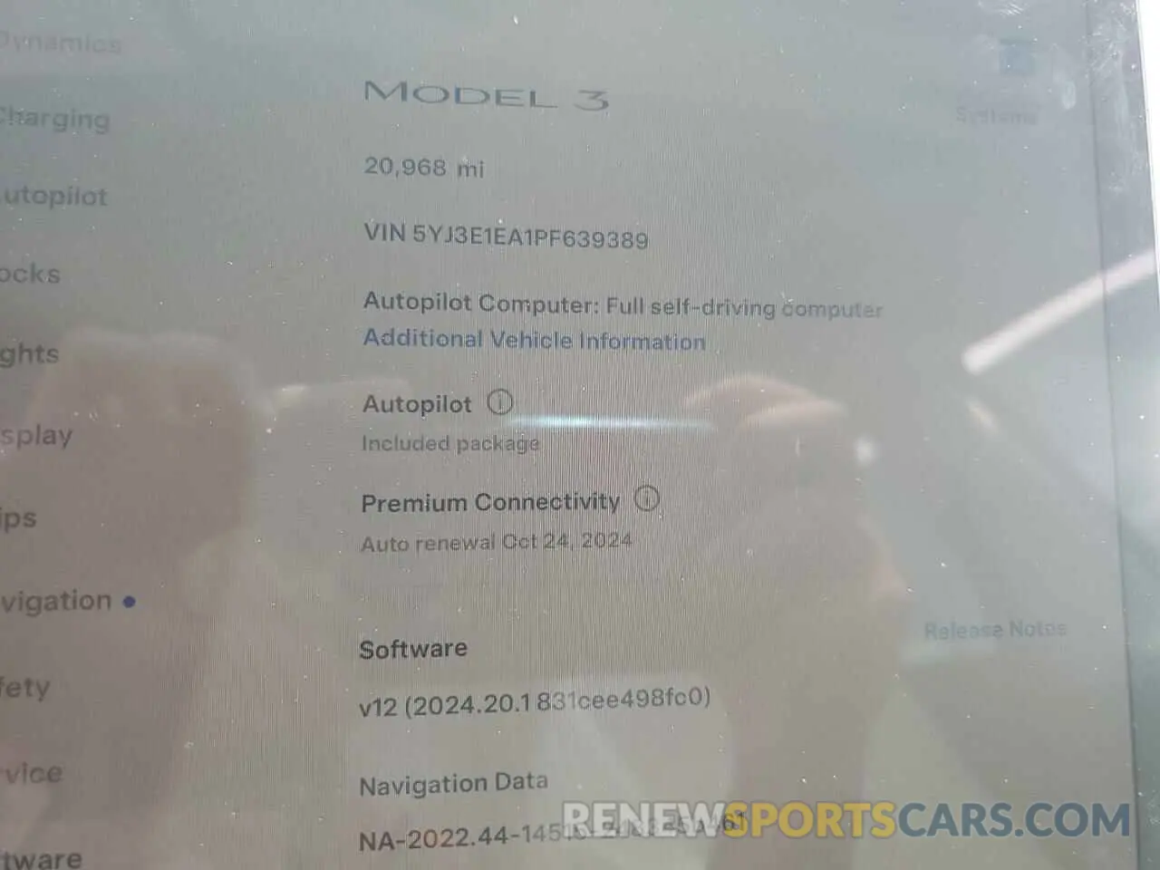 9 fotografías del automóvil dañado 5YJ3E1EA1PF639389 TESLA MODEL 3 2023