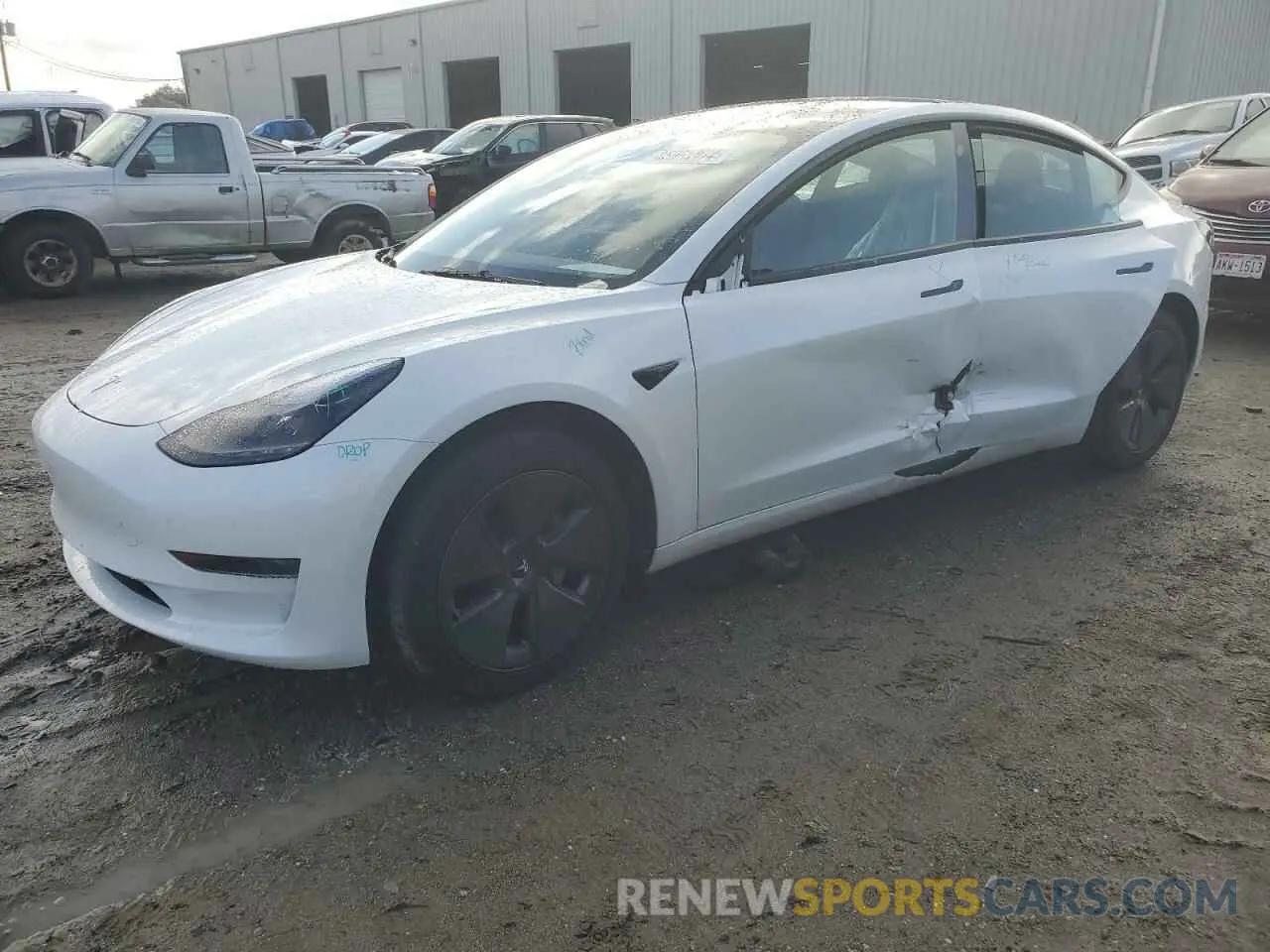 1 fotografías del automóvil dañado 5YJ3E1EA1PF640896 TESLA MODEL 3 2023