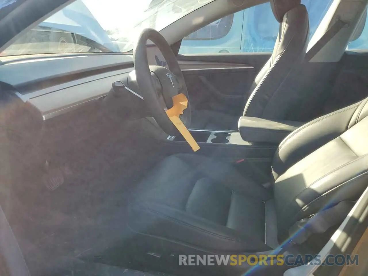 7 fotografías del automóvil dañado 5YJ3E1EA1PF640896 TESLA MODEL 3 2023