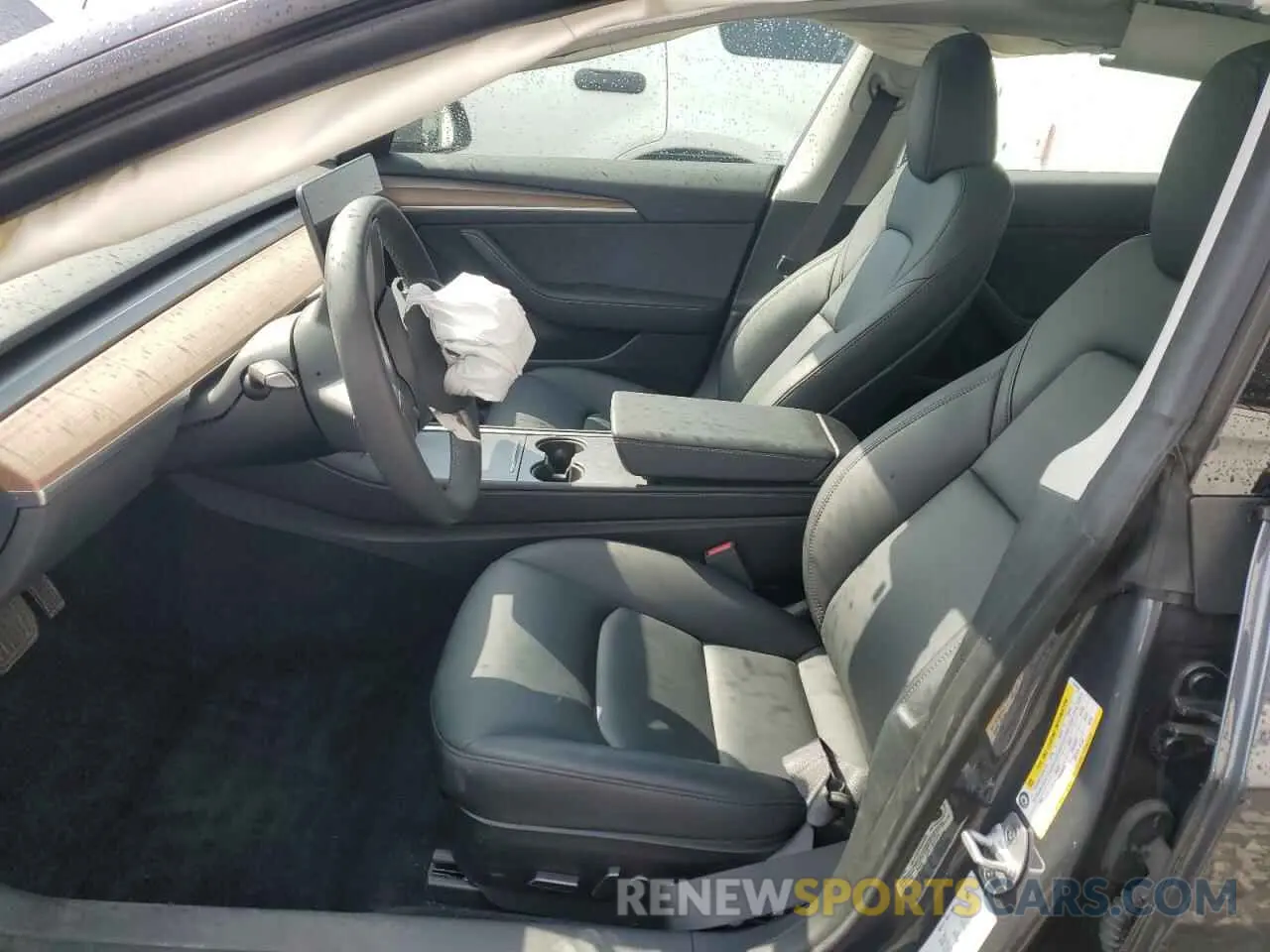 7 fotografías del automóvil dañado 5YJ3E1EA1PF644544 TESLA MODEL 3 2023