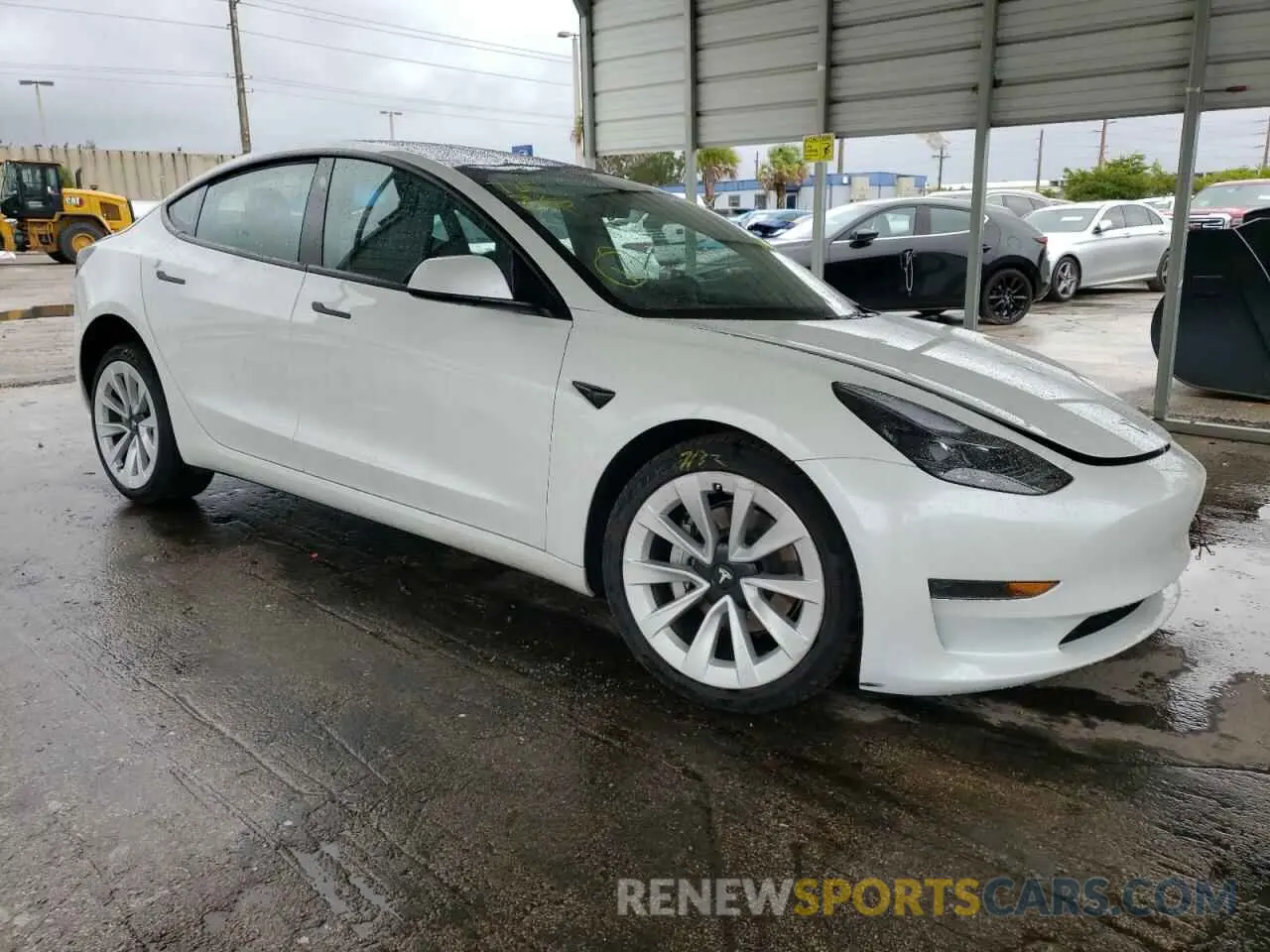 4 fotografías del automóvil dañado 5YJ3E1EA1PF644673 TESLA MODEL 3 2023