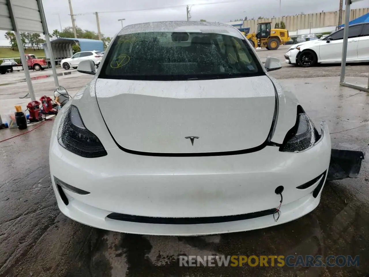5 fotografías del automóvil dañado 5YJ3E1EA1PF644673 TESLA MODEL 3 2023