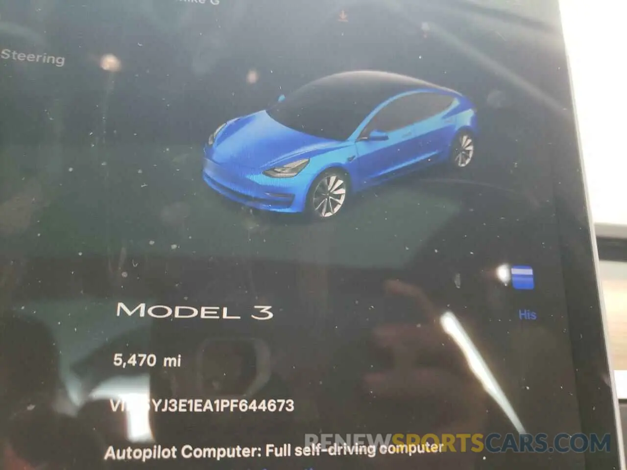 9 fotografías del automóvil dañado 5YJ3E1EA1PF644673 TESLA MODEL 3 2023