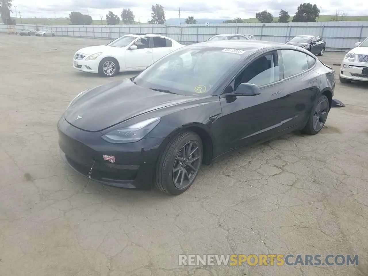 1 fotografías del automóvil dañado 5YJ3E1EA1PF645998 TESLA MODEL 3 2023